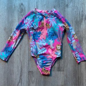 Baby Girl Swimsuit Rashguard 18 MONTHS RUNS SMALL
